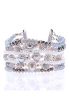 Women's Nakamol Design Crystal & Imitation Pearl Bracelet
