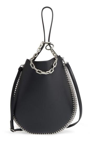 Alexander Wang Roxy Studded Leather Hobo Bag - Black