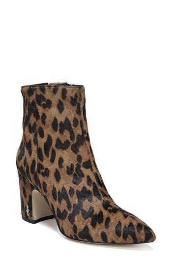 Women's Sam Edelman Hilty Bootie .5 M - Brown