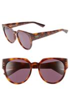 Women's Dior Lady Dior 54mm Special Fit Polarized Cat Eye Sunglasses -