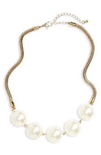 Women's Bp. Imitation Pearl Necklace