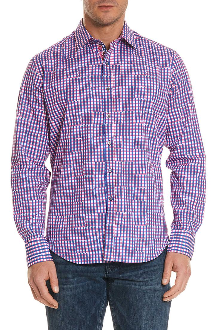 Men's Robert Graham Perez Classic Fit Gingham Sport Shirt