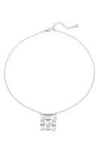 Women's Majorica Imitation Pearl & Crystal Pendant Necklace