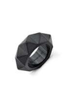 Men's Room101 Pyramid Stud Titanium Ring