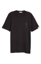 Men's Versace Collection Half Medusa Logo T-shirt - Black