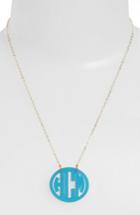 Women's Moon And Lola Small Personalized Monogram Pendant Necklace (nordstrom Exclusive)