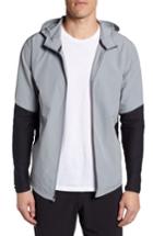 Men's Under Armour Threadborne Vanish Zip Hoodie, Size - Grey