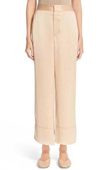Women's Helmut Lang High Waist Satin Pants
