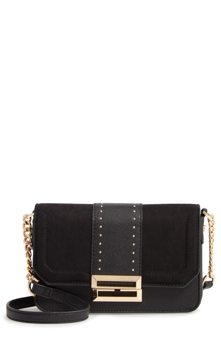Topshop Cassie Crossbody Bag - Black