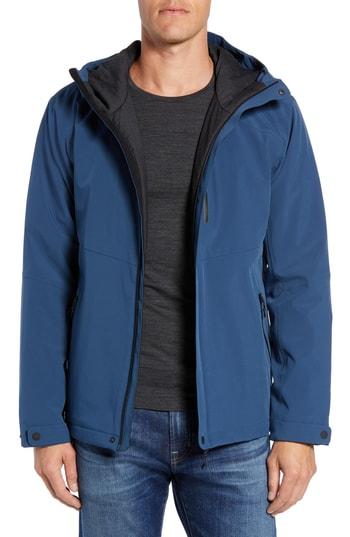 Men's Icebreaker Merinoloft(tm) Stratus Transcend Waterproof Hooded Jacket - Blue