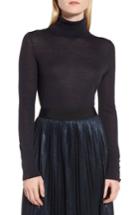 Women's Boss Farrella Wool Turtleneck Sweater - Blue