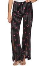 Women's Cece Confetti Stripe Ditsy Pants - Black