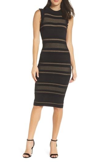 Women's Ali & Jay I Got You Babe Midi Body-con Dress - Black