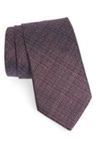 Men's John Varvatos Star Usa Solid Silk Tie, Size - Red