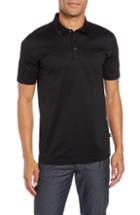 Men's Boss Plato Slim Fit Polo - Black