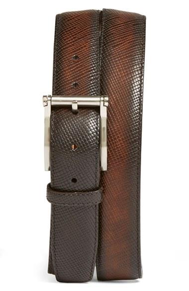 Men's Magnanni 'wellingstamp' Belt