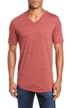 Men's Goodlife Scallop Triblend V-neck T-shirt, Size - Red