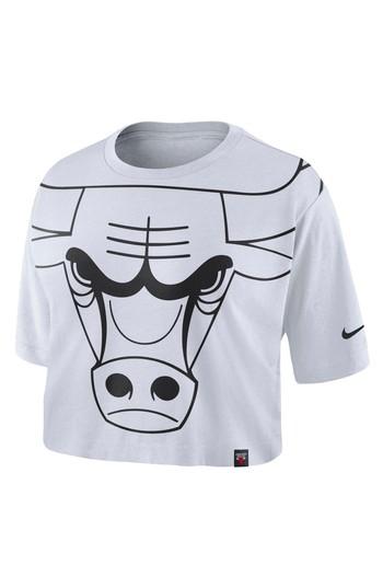 Women's Nike Chicago Bulls Women's Nba Crop Top