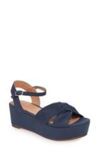 Women's Caslon Ryder Platform Sandal M - Blue