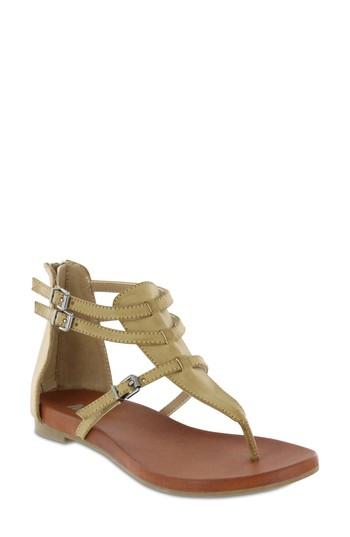Women's Mia Dashiell V-strap Sandal M - Brown
