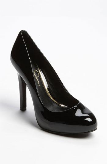 Jessica Simpson 'abriana' Pump (special Purchase) (nordstrom Exclusive) Black Patent