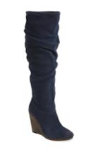 Women's Charles By Charles David Holly Wedge Boot .5 M - Blue