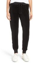 Women's Juicy Couture Zuma Microterry Track Pants - Black
