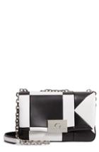 Calvin Klein Large Quilted Leather Shoulder Bag -