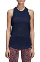 Women's Adidas By Stella Mccartney Yoga Mesh Tank - White