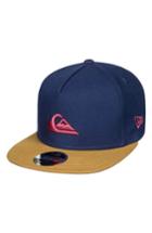 Men's Quiksilver X New Era Stuckles Snapback Cap - Blue