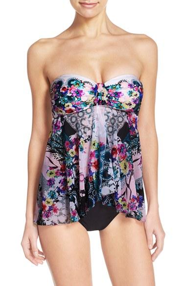 Women's Profile By Gottex Flyaway Tankini Top