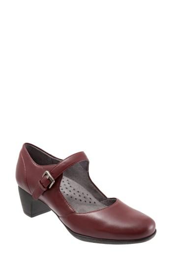 Women's Softwalk Irish Ii Pump .5 N - Red