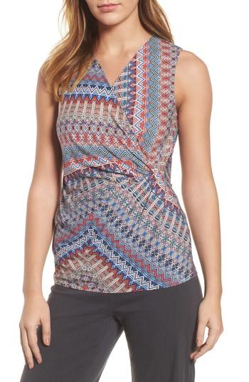 Women's Nic+zoe Zigzag Tank - Red