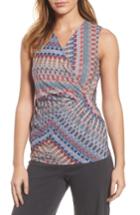 Women's Nic+zoe Zigzag Tank - Red