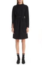 Women's Emporio Armani Woven Dress Us / 38 It - Black
