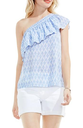 Women's Two By Vince Camuto Ikat Stars One-shoulder Blouse