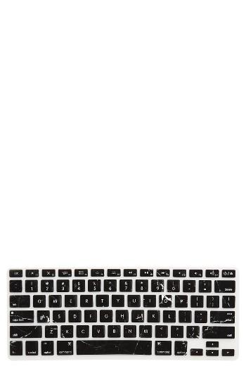 Recover Black Marble Macbook Keyboard Skin - None