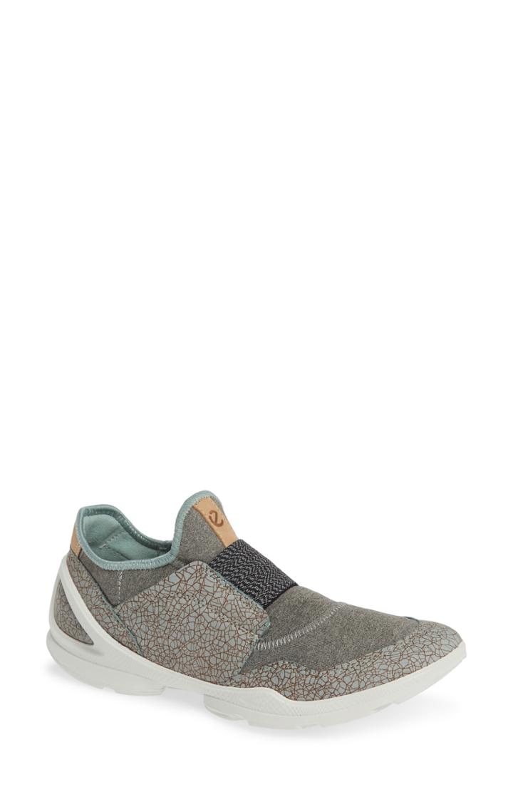 Women's Ecco Biom Street Slip-on Sneaker -7.5us / 38eu - Grey