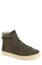 Men's Andrew Marc 'remsen' High Top Sneaker .5 D - Grey