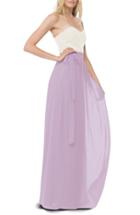 Women's Ceremony By Joanna August 'whitney' Chiffon Wrap Maxi Skirt