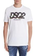 Men's Dsquared2 Racer Logo T-shirt - White
