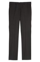Men's Bonobos Jetsetter Slim Fit Flat Front Solid Stretch Wool Trousers X - Grey