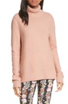 Women's Equipment Chandler Wool-blend Turtleneck Sweater - Pink