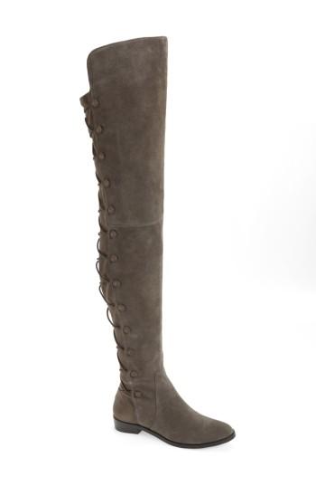 Women's Vince Camuto Croatia Over The Knee Boot .5 M - Black