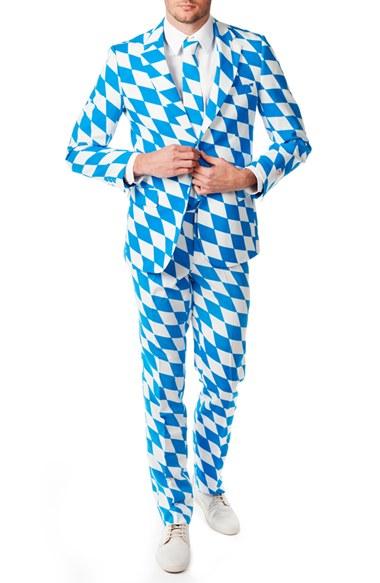 Men's Opposuits 'the Bavarian' Trim Fit Suit With Tie