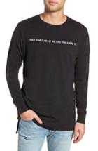 Men's Zanerobe Title Flintock Long Sleeve T-shirt - Black