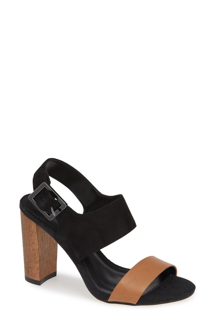 Women's Pelle Moda Bristol Sandal M - Brown