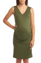 Women's Ba & Sh Grey Metallic Zigzag Maxi Dress