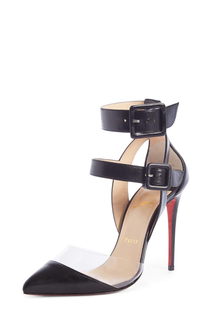 Women's Christian Louboutin Multimiss Buckle Sandal