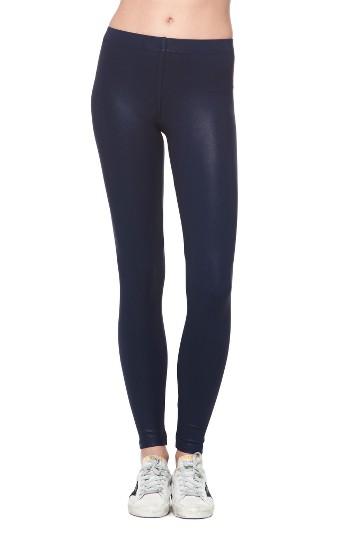 Women's David Lerner Coated Leggings - Blue